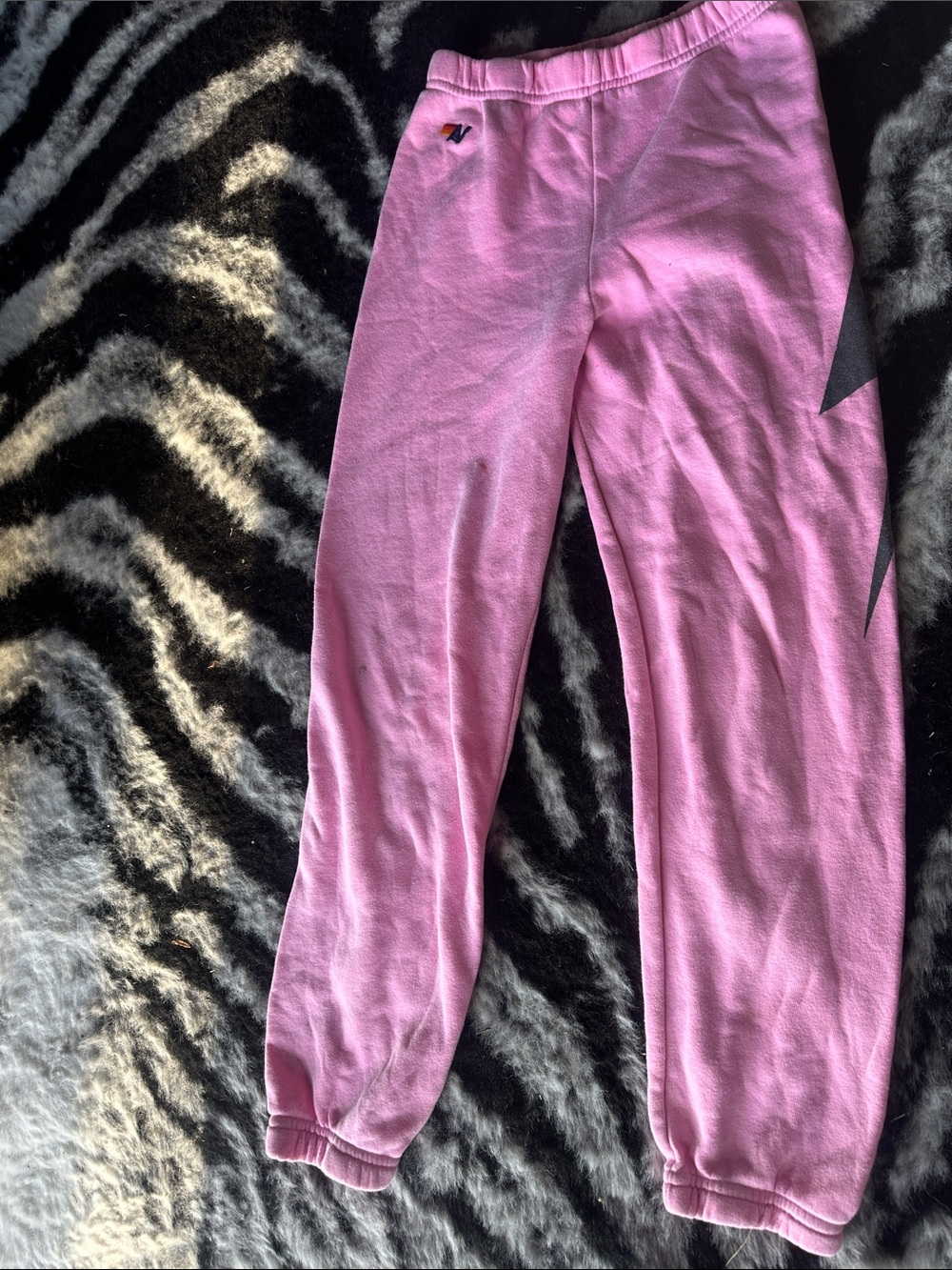 Aviator Nation Lot, smiley, bolt, logo joggers and tee - Picture 9 of 12